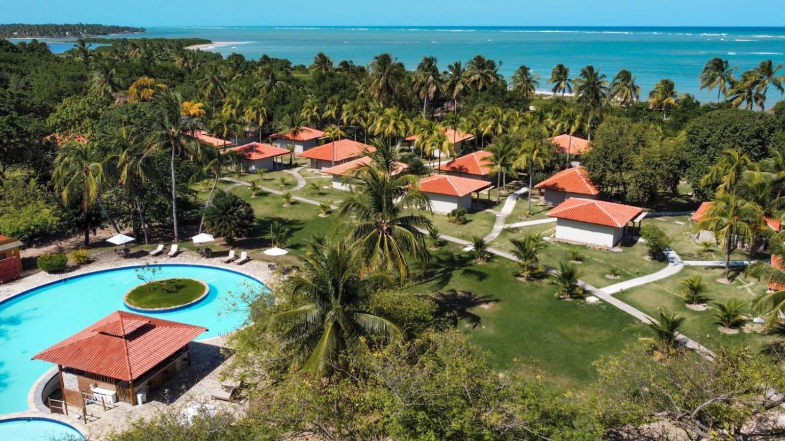 Anga Beach Hotel São Miguel dos Milagres Exteriör bild