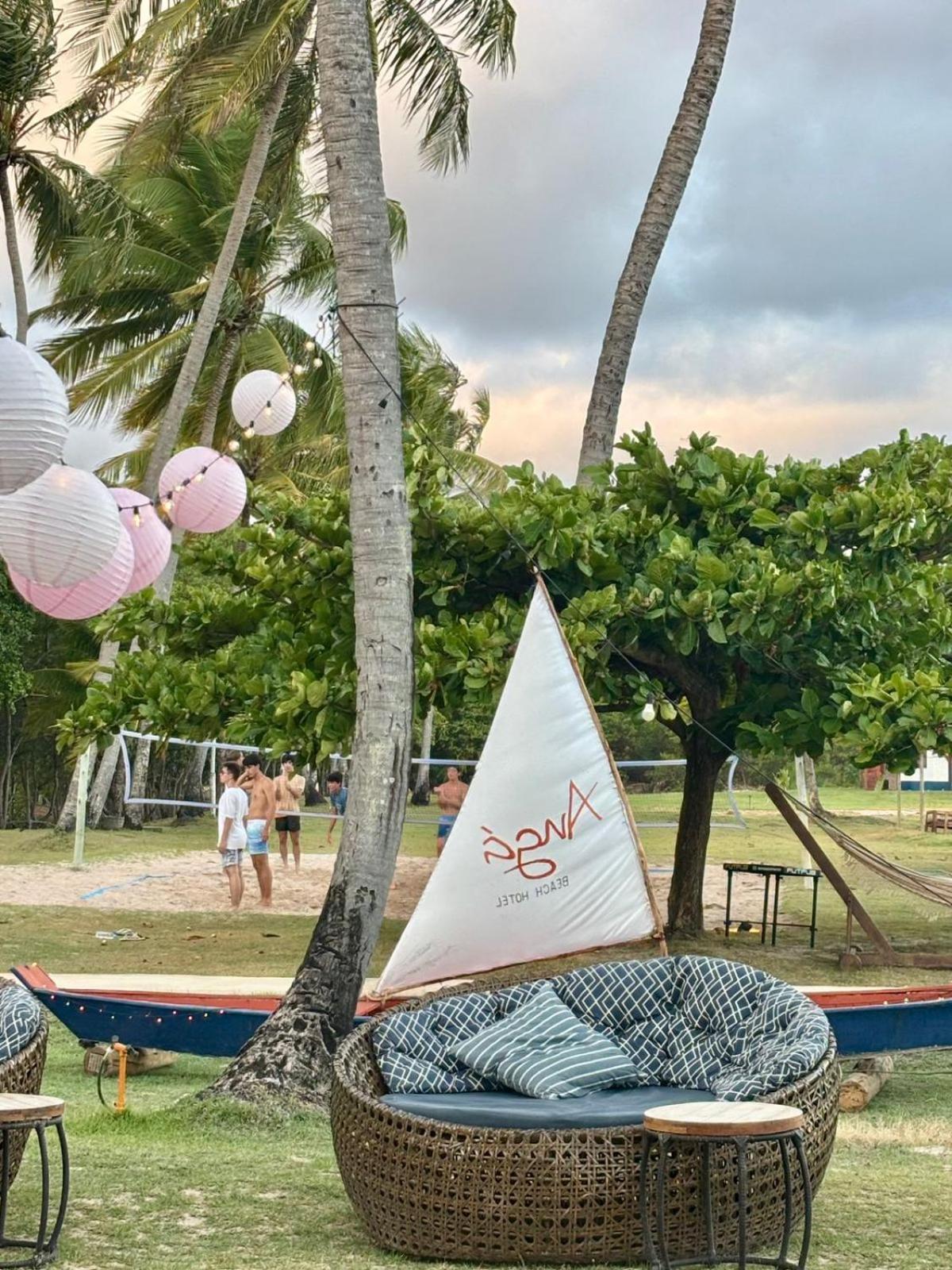Anga Beach Hotel São Miguel dos Milagres Exteriör bild